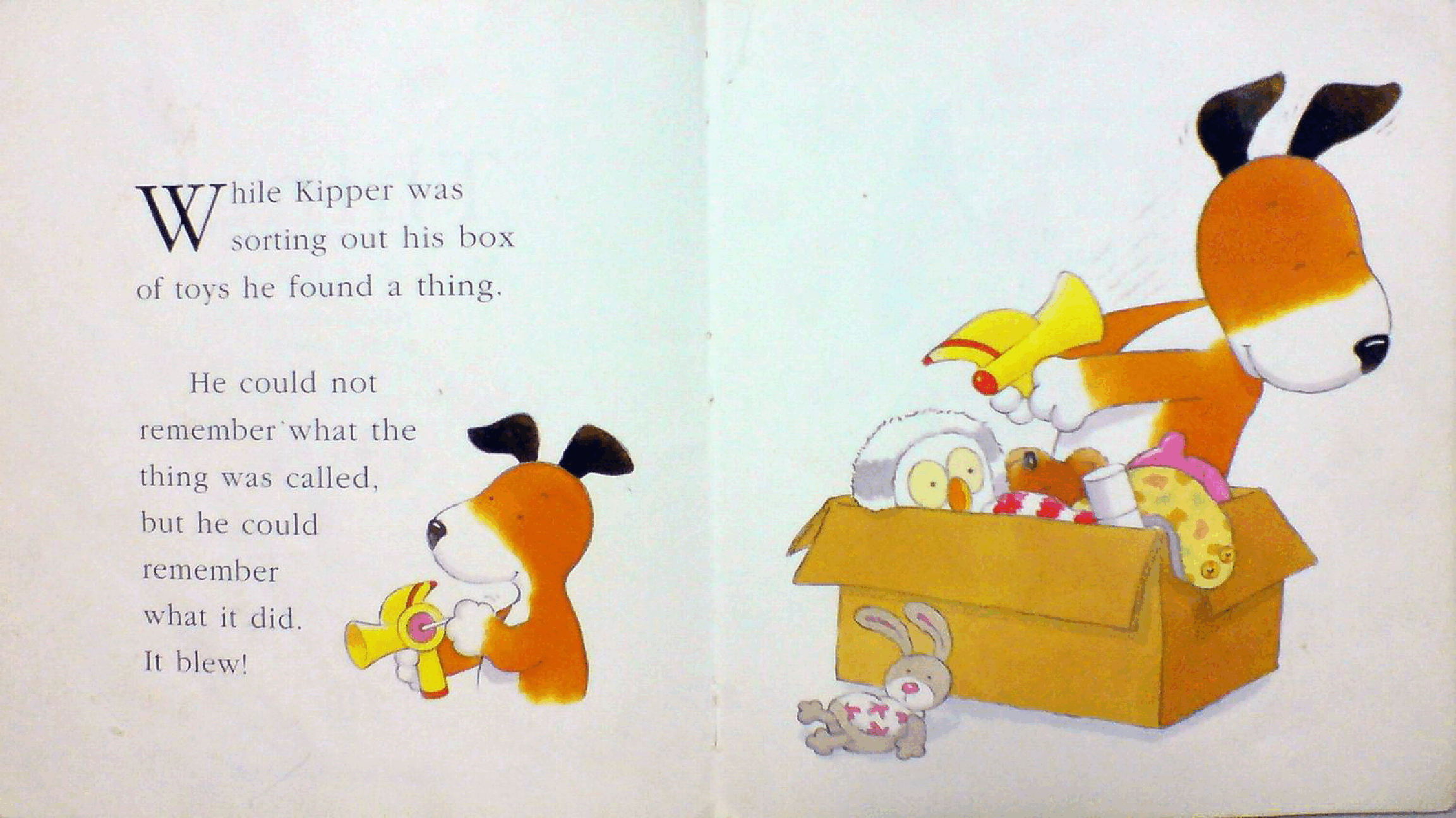 小狗卡皮系列绘本14册之Little_Kippers_Thing.pdf，第3页预览