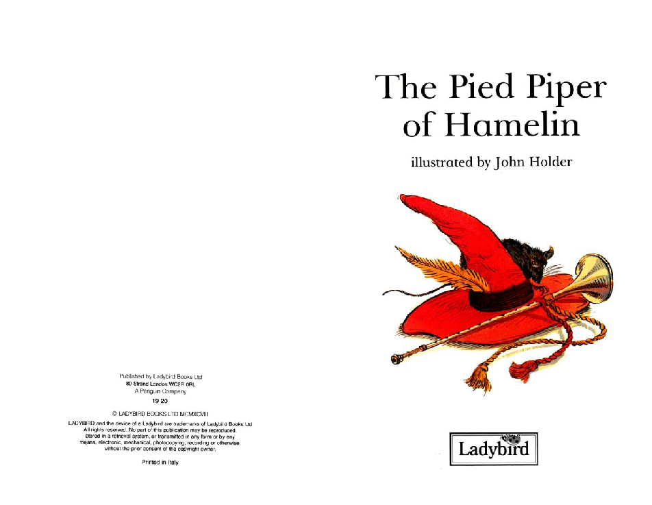 启蒙英语绘本The Pied Piper Of Hamelin.pdf,第3页预览