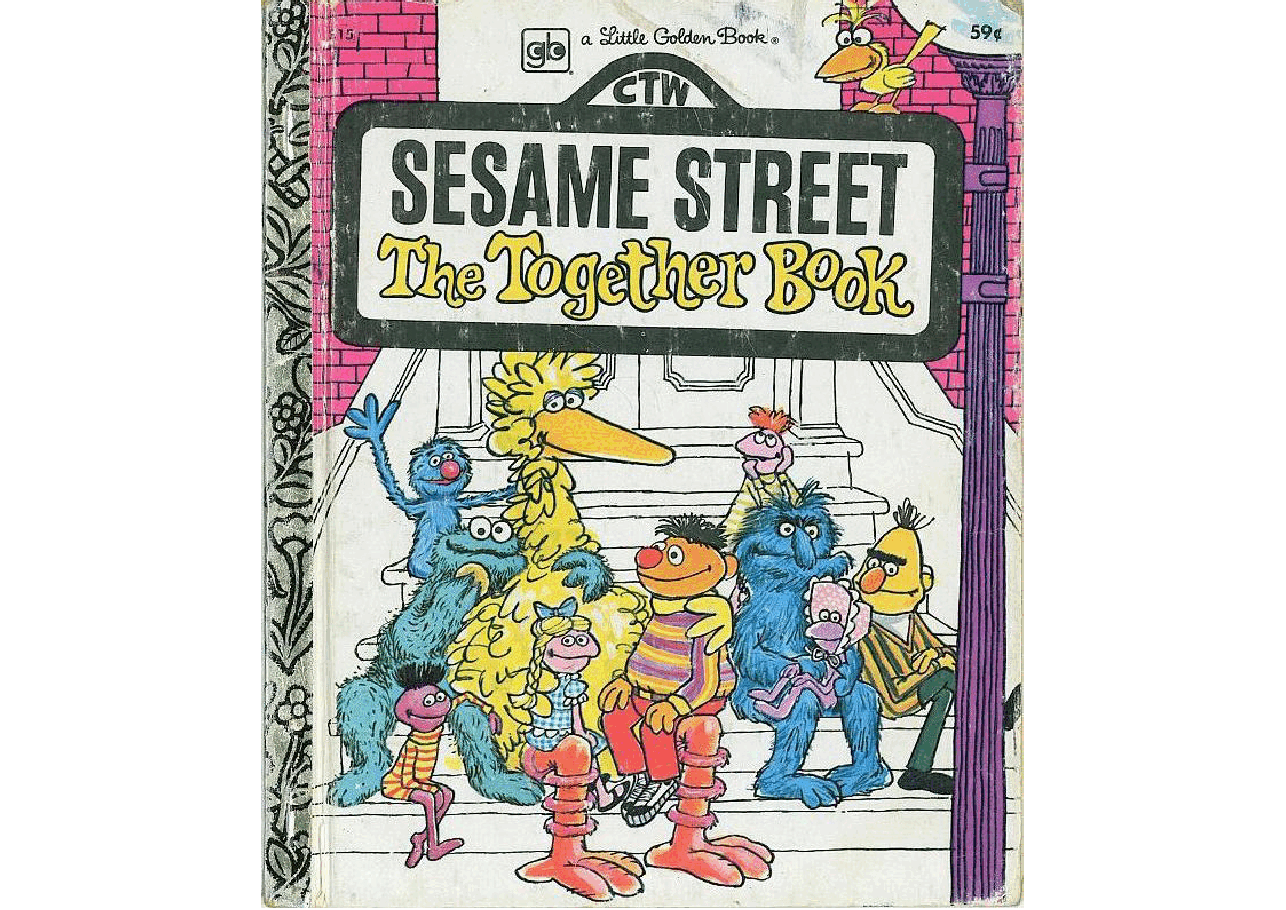 名家精选英语绘本Little Golden Book Sesame Street - The Together Book (Western) (1971).pdf,第1页预览