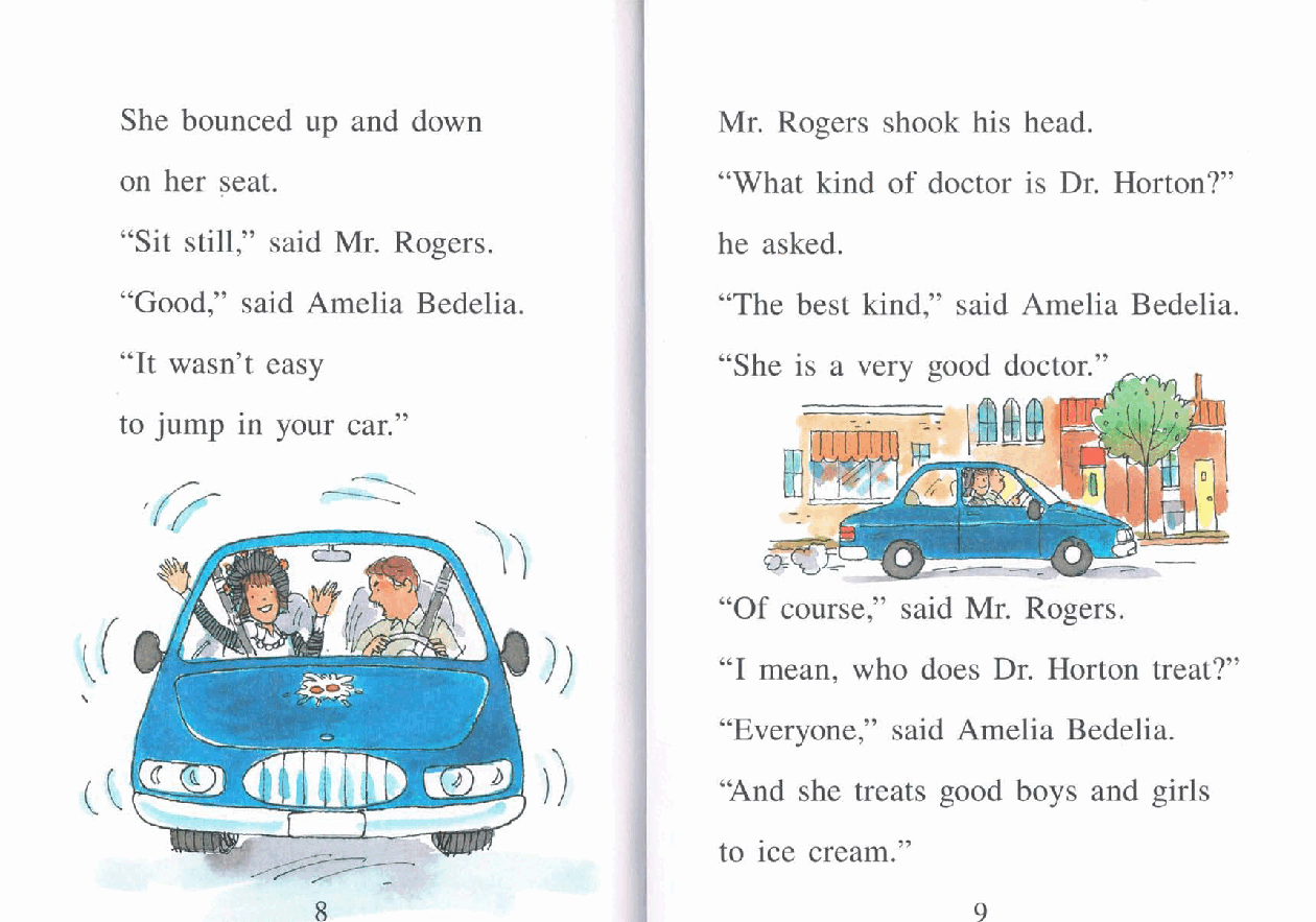 糊涂的女佣系列英文绘本Calling Doctor Amelia Bedelia.pdf,第4页预览