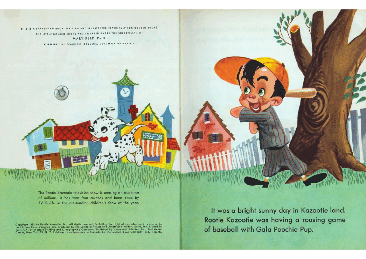 名家精选英语绘本Rootie Kazootie Detective (1953) (Little Golden Book) (goldengems).pdf,第3页预览