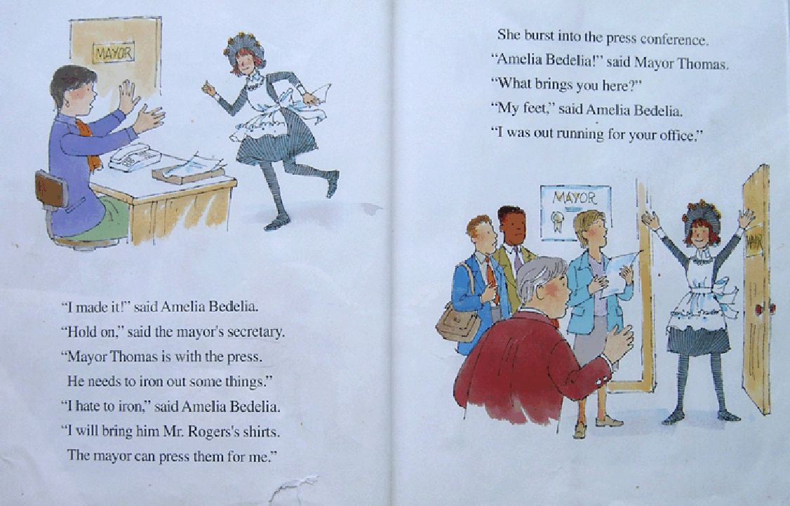 糊涂的女佣系列英文绘本Amelia Bedelia 4 mayor.pdf,第4页预览