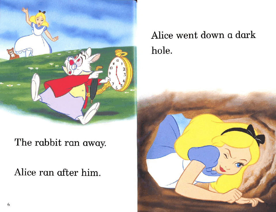 启蒙英语绘本Alice In Wonderland.pdf，第4页预览