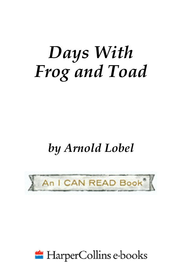 20本青蛙和蟾蜍英文绘本16-20 Days with Frog and Toad.pdf,第3页预览