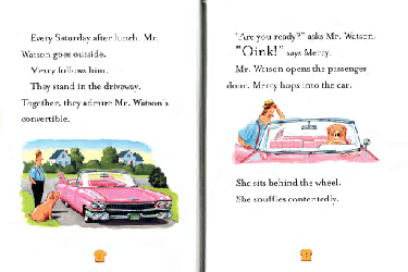 小猪梅西历险记Mercy Watson 02 Mercy Watson Gose For A Ride.pdf,第4页预览