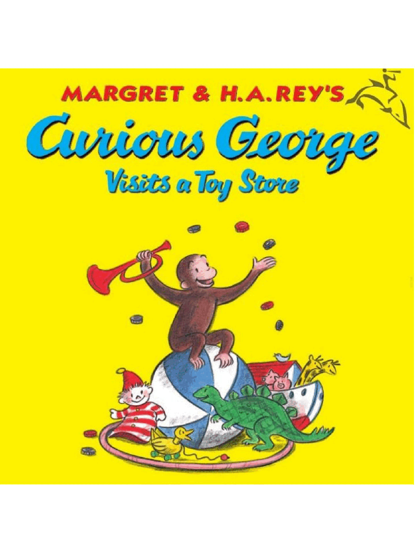 好奇的乔治英文绘本系列Curious George Visits a Toy Store原版 乔治去玩具店.pdf,第1页预览