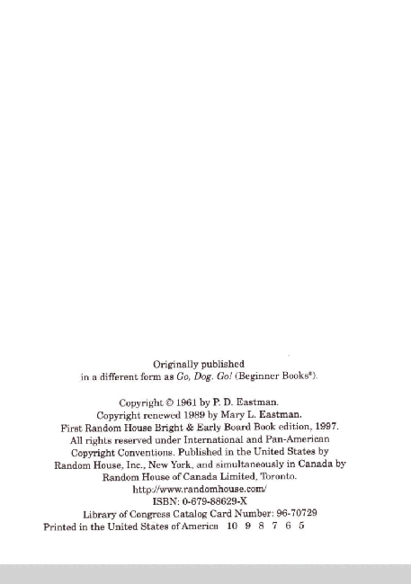 世界TOP50初级启蒙绘本Go,Dog.Go!.pdf,第2页预览