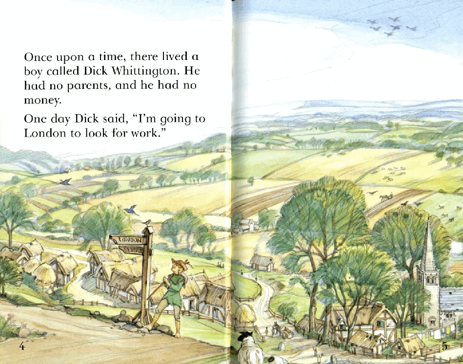 启蒙英语绘本Dick Whittington.pdf,第4页预览