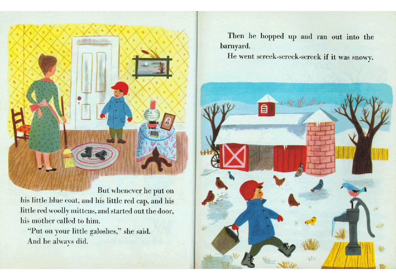 名家精选英语绘本Little Golden Book 0068 - Little Galoshes (1949) (goldengems).pdf,第4页预览