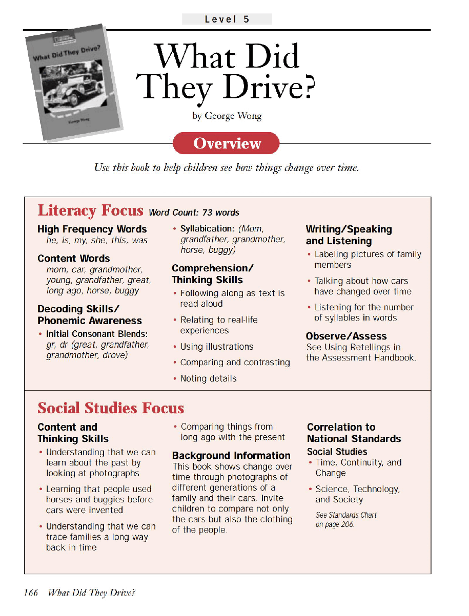 国家地理少儿百科入门级Emergent23 What Did They Drive 教学指导.pdf,第1页预览