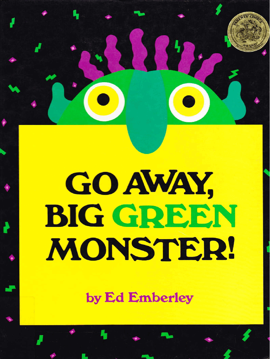 世界TOP50初级启蒙绘本Go Away Big Green Monster.pdf,第1页预览