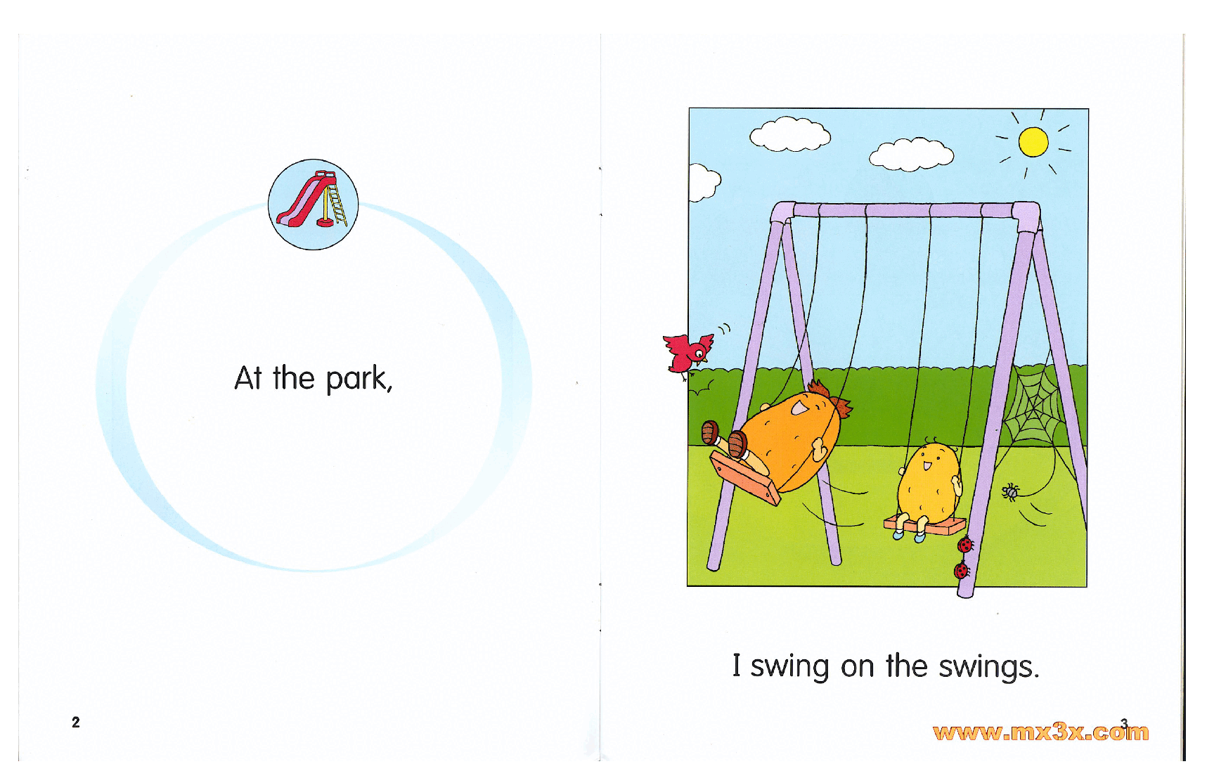 牛津马铃薯小子英文绘本Potato Pals 1C-at park.pdf,第3页预览