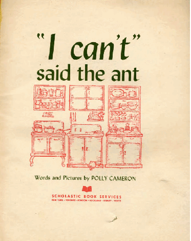世界TOP50初级启蒙绘本I Can’t, Said the Ant.pdf,第3页预览