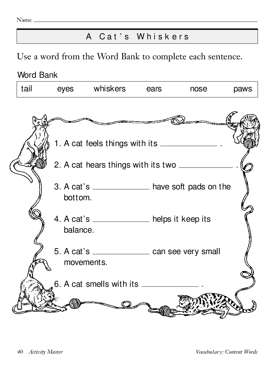 国家地理百科流利级英文绘本Fluent13 a cat's whiskers 教学指导.pdf,第3页预览