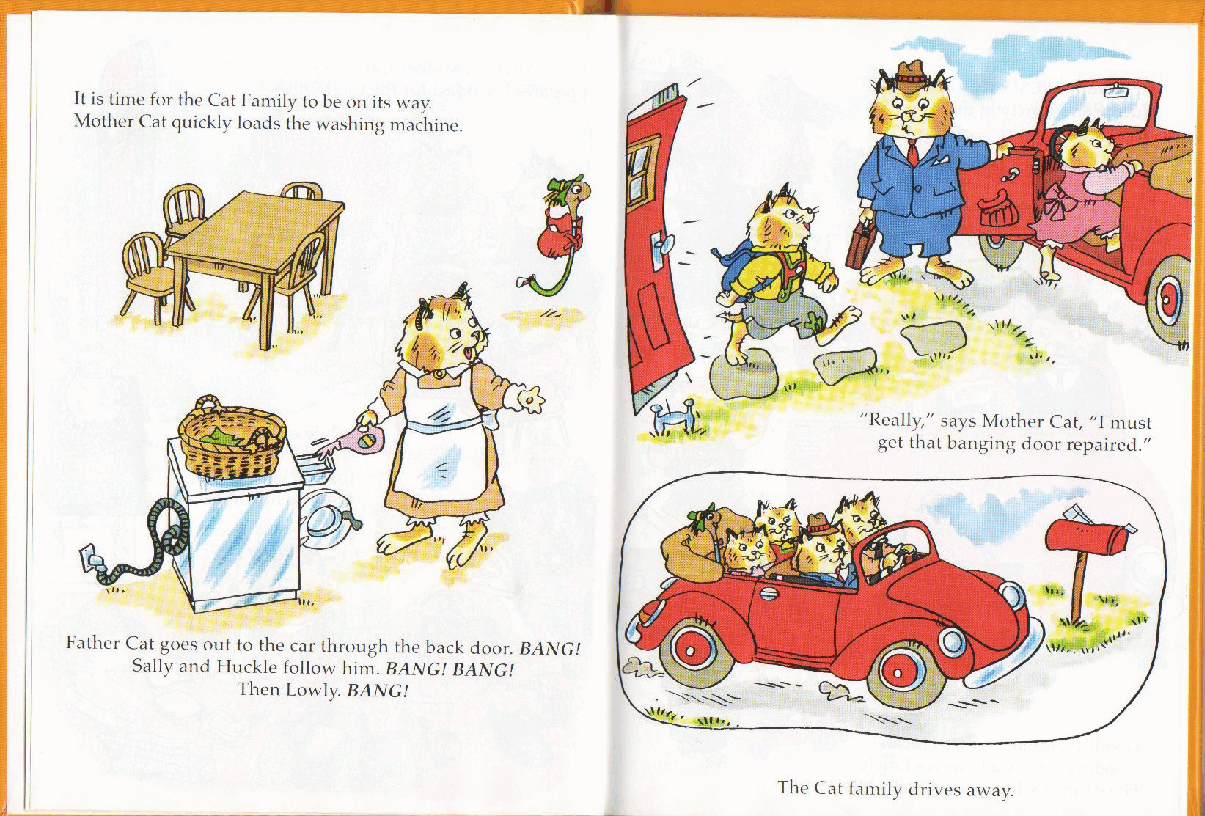 理查德斯凯瑞忙忙碌碌镇系列绘本16册[Richard Scarry]Mother Cats Busy Day.pdf，第4页预览