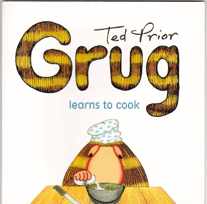 14本小草人系列英文绘本Grug_learns_to_cook.pdf,第1页预览