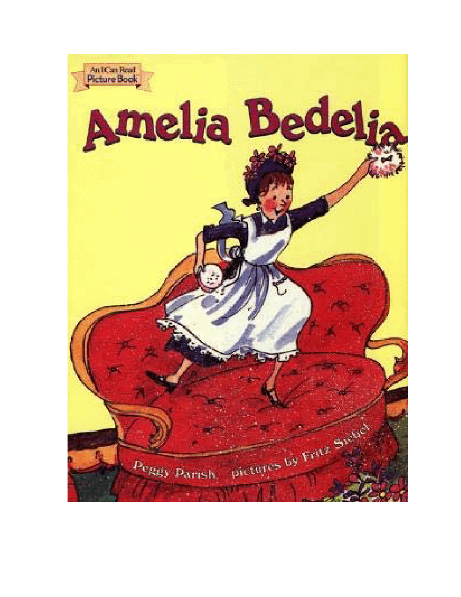 糊涂的女佣系列英文绘本Amelia Bedelia - Peggy Parish.pdf,第1页预览