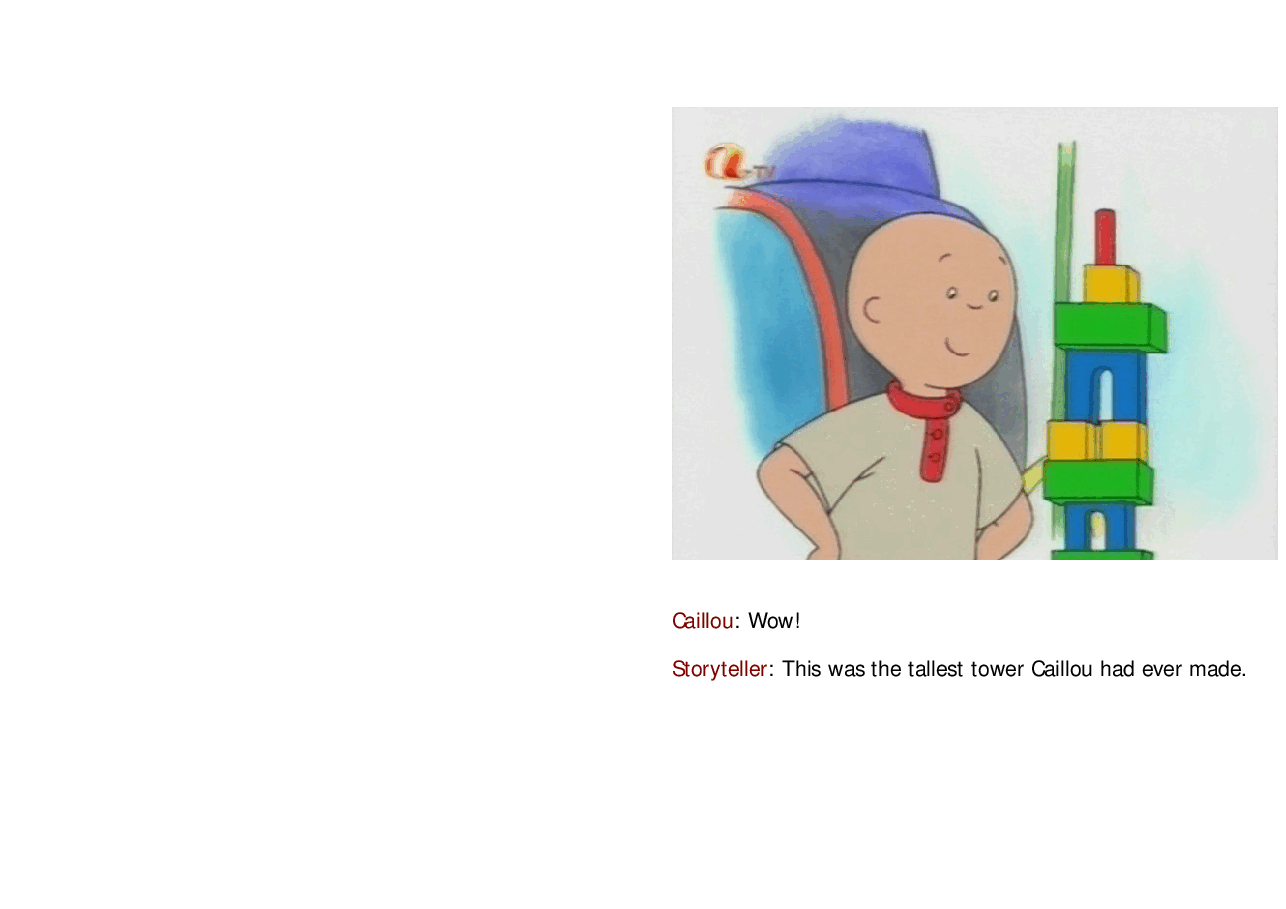 卡由英文绘本Rosie bothers Caillou.pdf,第3页预览