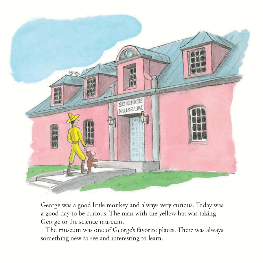 好奇的乔治英文绘本系列Curious George Plants a Tree.pdf，第4页预览
