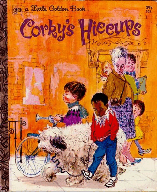 英语绘本A little Golden Books Corky's Hiccups.pdf,第1页预览