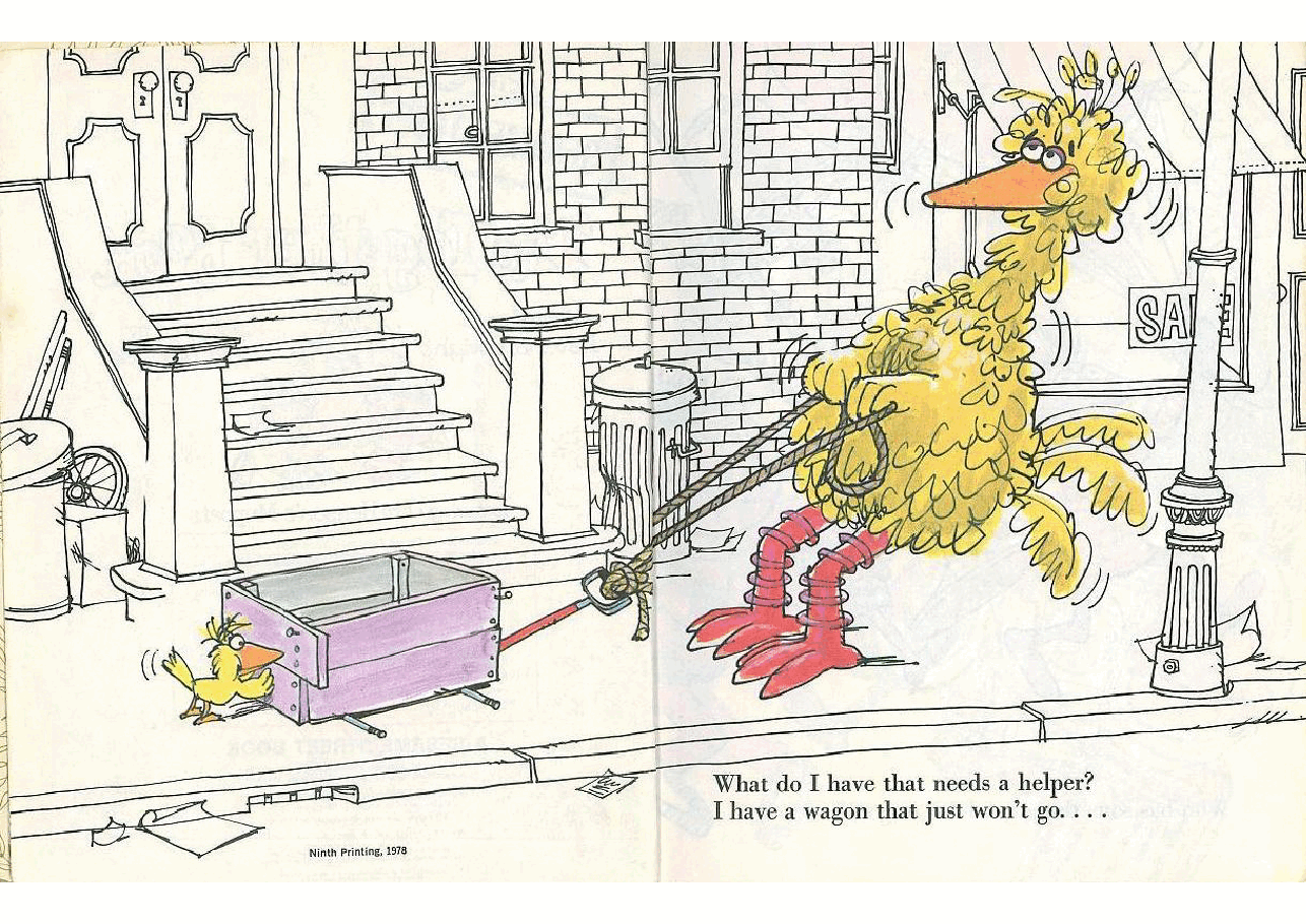名家精选英语绘本Little Golden Book Sesame Street - The Together Book (Western) (1971).pdf,第3页预览