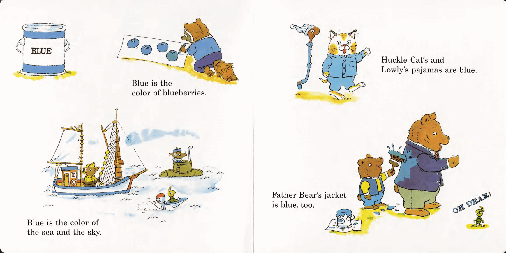 理查德斯凯瑞忙忙碌碌镇系列绘本16册[Richard_Scarry]Colors.pdf，第3页预览
