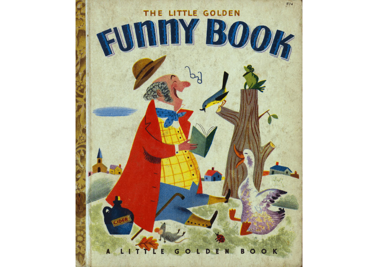 名家精选英语绘本Little Golden Book 0074 - The Little Golden Funny Book (1950) (Freckled Derelict).pdf,第1页预览