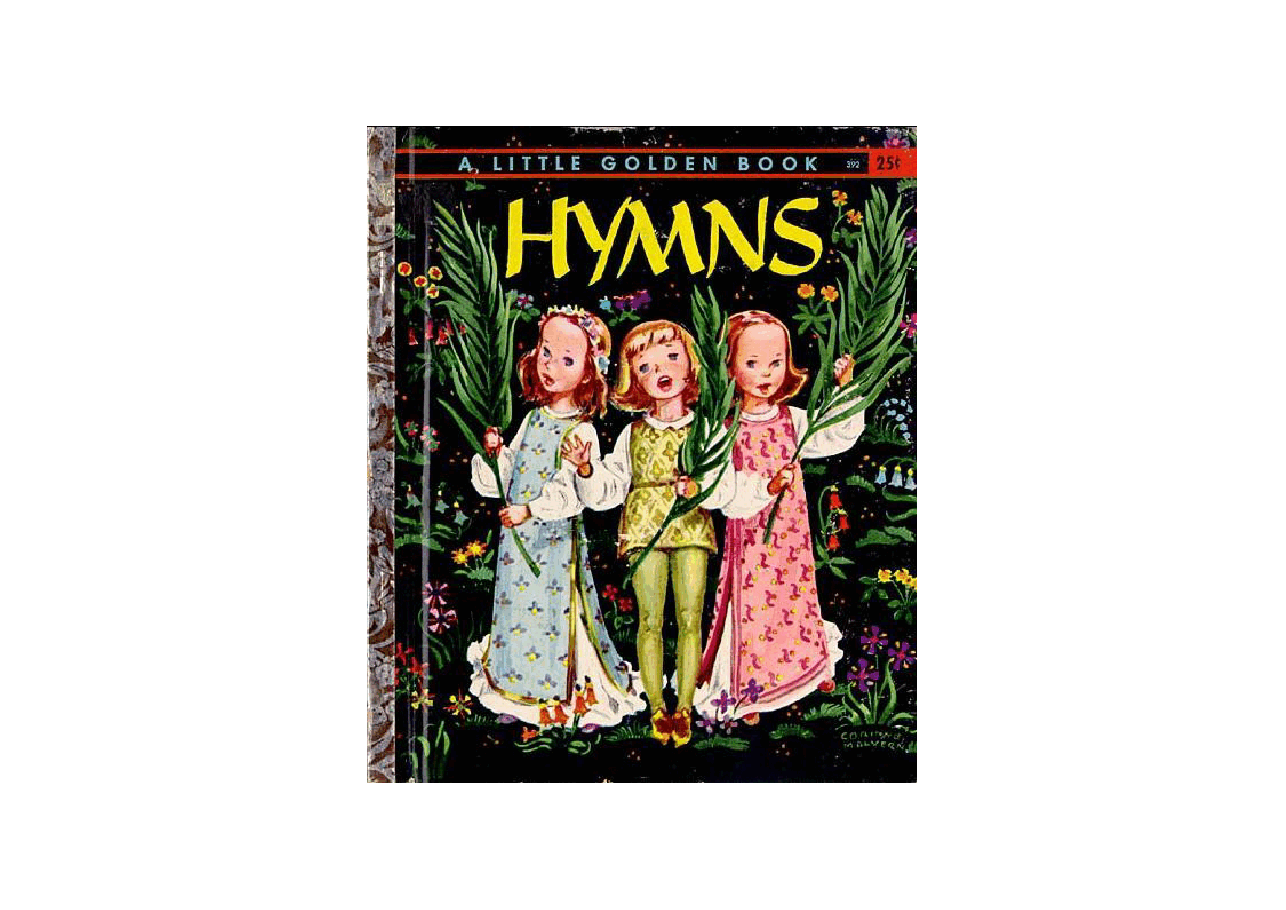 名家精选英语绘本Little Golden Book 0392 Hymns.pdf，第1页预览