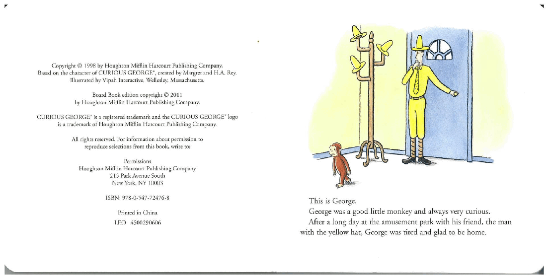好奇的乔治英文绘本系列Curious George's Dream.pdf,第2页预览