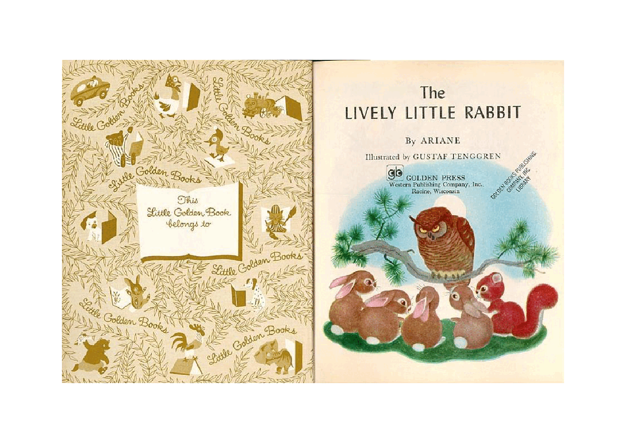 名家精选英语绘本Little Golden Book 0551 The Lively Little Rabbit (Little Golden Book 551) (1973).pdf,第2页预览