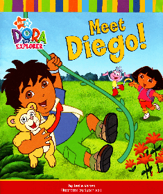 36本爱探险的朵拉英文绘本Dora the Explorer Meet Diego.2006.Toybox Innovations.c2c.getfreedregs.pdf,第1页预览