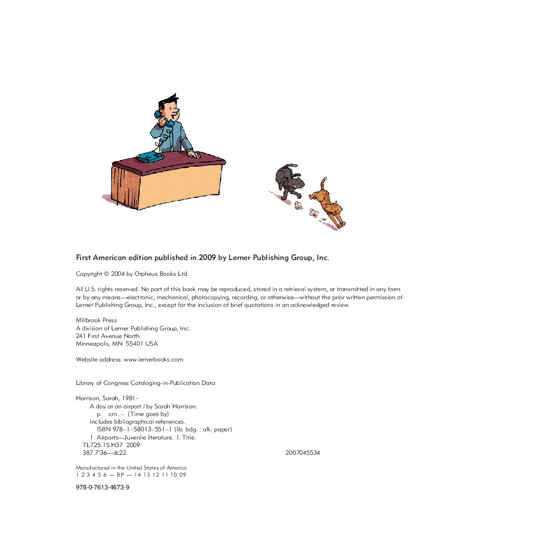时间的流转英语绘本A Day at an Airport.pdf,第4页预览