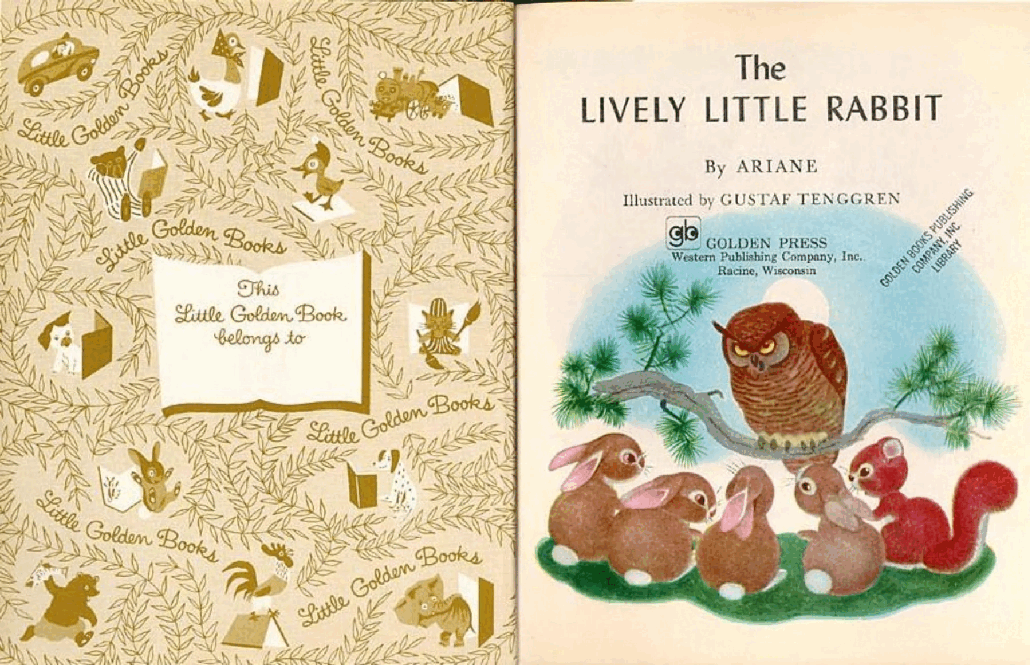 英语绘本A little Golden Books The Lively Little Rabbit.pdf,第2页预览