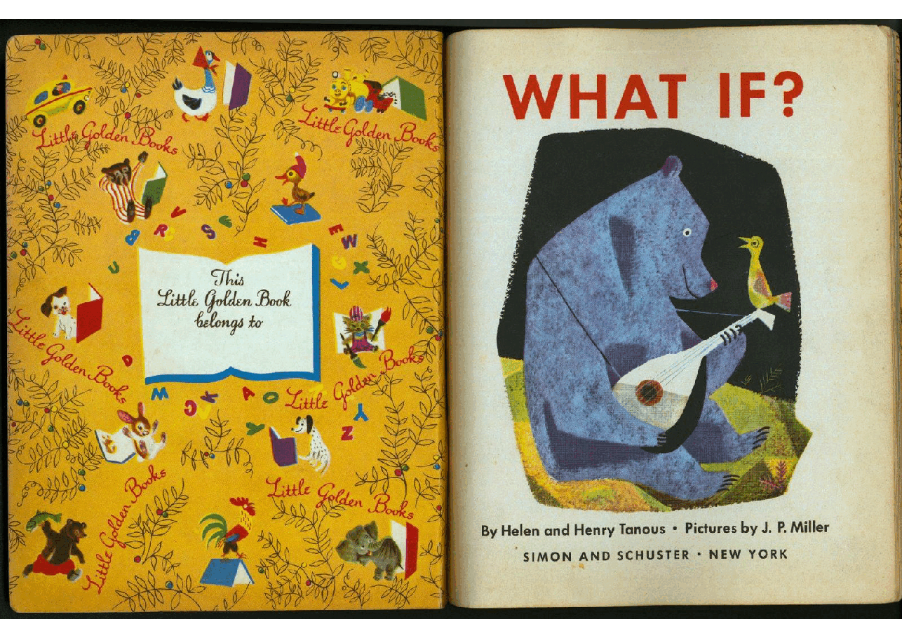 名家精选英语绘本Little Golden Book 0130 - What If (1951) (Freckled Derelict).pdf,第2页预览