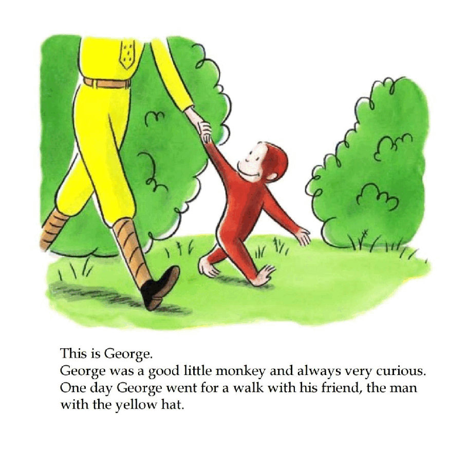 好奇的乔治英文绘本系列Curious George and Puppies.pdf，第3页预览