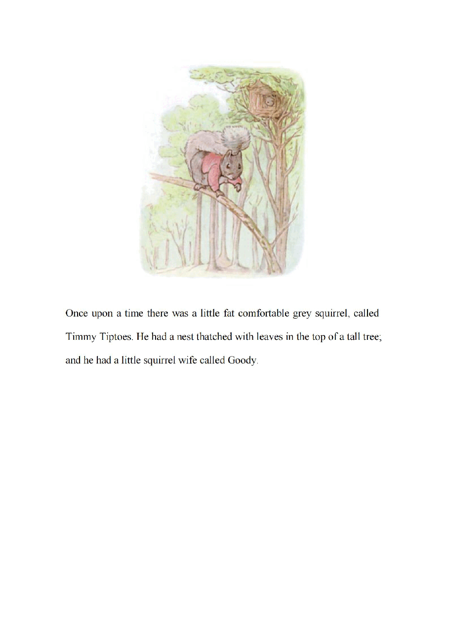 彼得兔系列英语绘本The Tale of Timmy Tiptoes.pdf,第3页预览