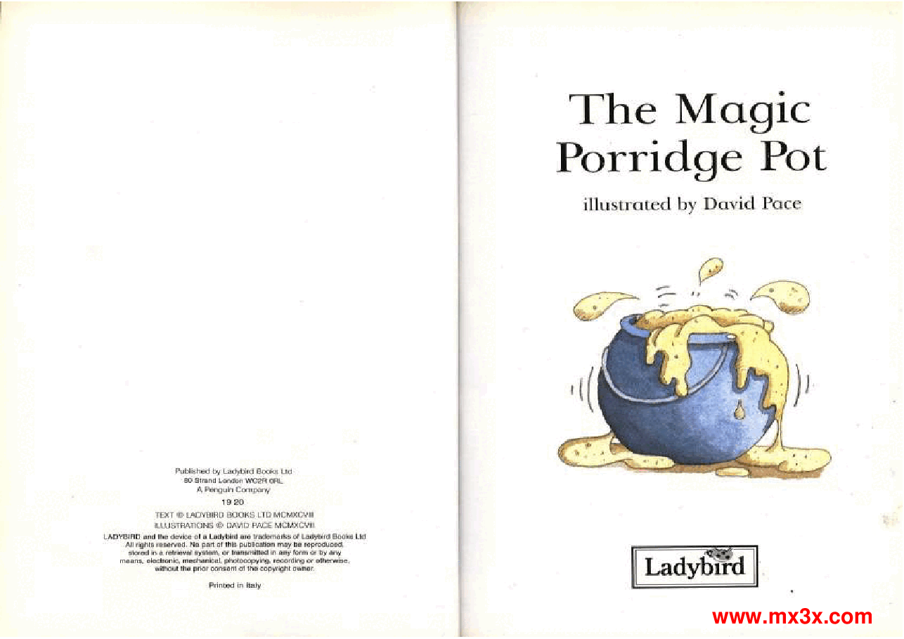 启蒙英语绘本L1-2The Magic Porridge Pot.pdf,第2页预览