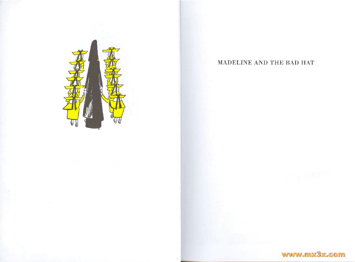 Madeline精选凯迪克大奖绘本玛德琳系列02 Madeline and the Bad Hat 调皮小坏蛋.pdf,第3页预览