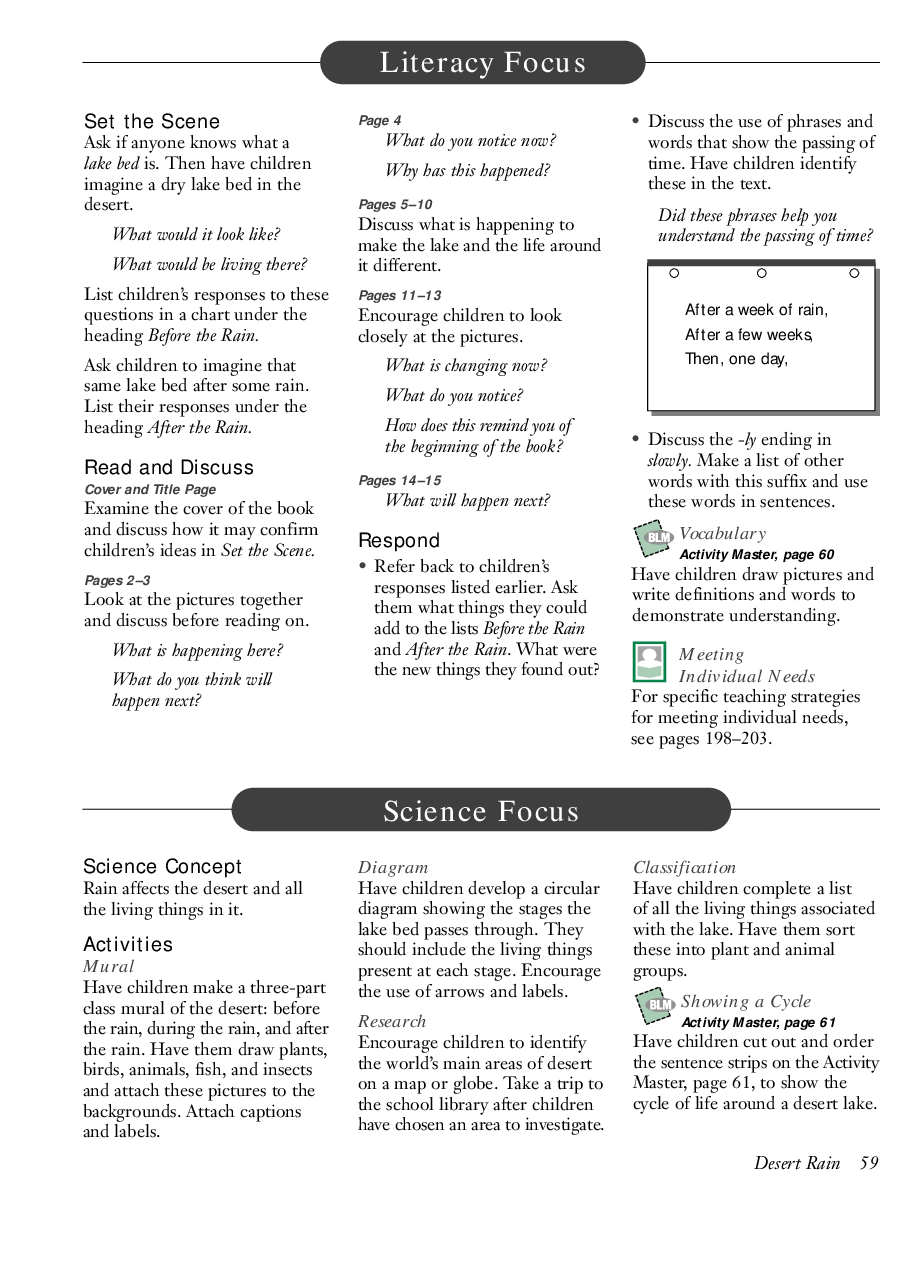 国家地理百科流利级英文绘本Fluent21 desert rain 教学指导.pdf,第2页预览