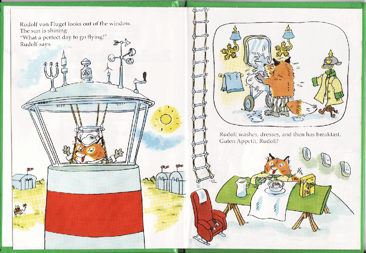 理查德斯凯瑞忙忙碌碌镇系列绘本16册[Richard Scarry]Rudolf Von Flugels Busy Day.pdf，第3页预览