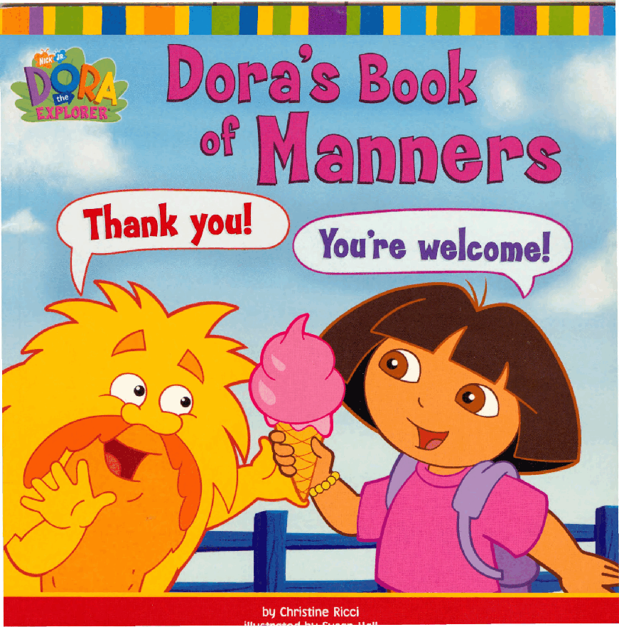 36本爱探险的朵拉英文绘本Doras_book_of_good_manners.pdf,第1页预览