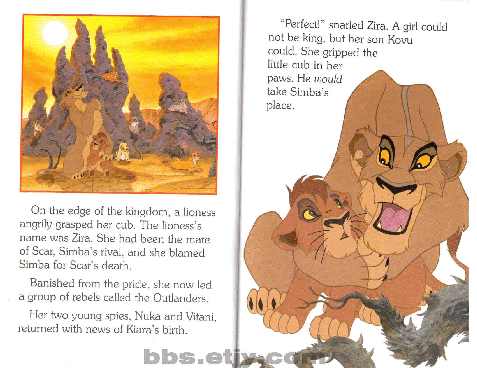 启蒙英语绘本lionkingii.pdf,第4页预览