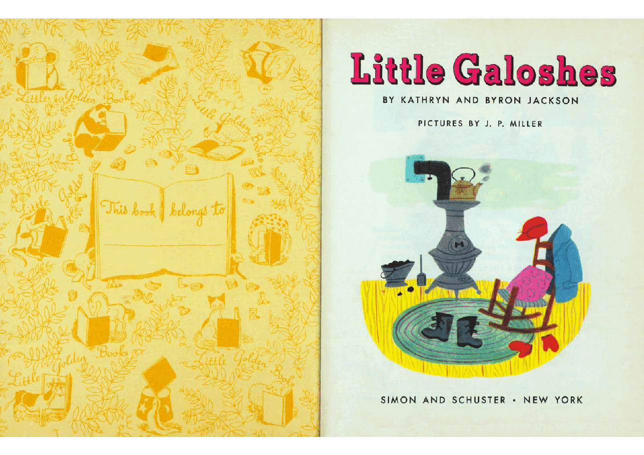 名家精选英语绘本Little Golden Book 0068 - Little Galoshes (1949) (goldengems).pdf,第2页预览