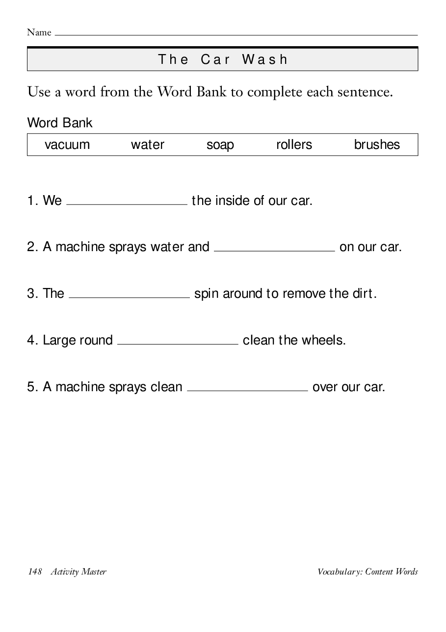 国家地理百科流利级英文绘本Fluent04 the car wash 教学指导.pdf,第3页预览