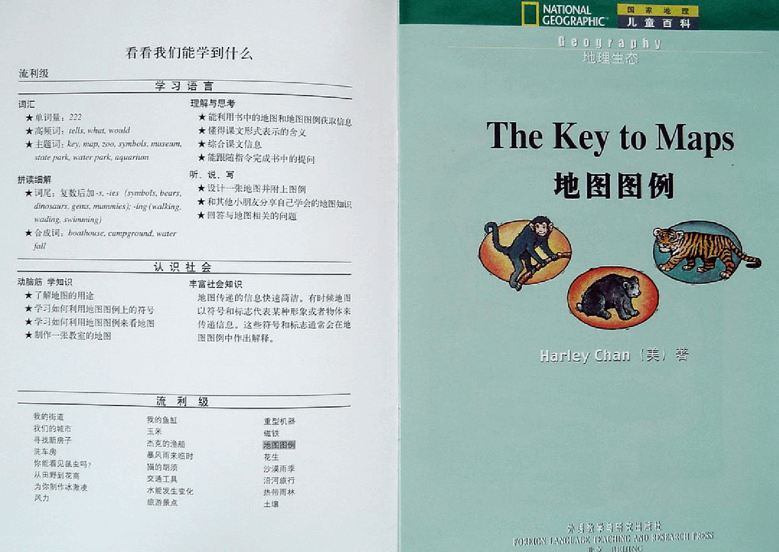 国家地理百科流利级英文绘本Fluent19 the key to maps 课文.pdf,第2页预览