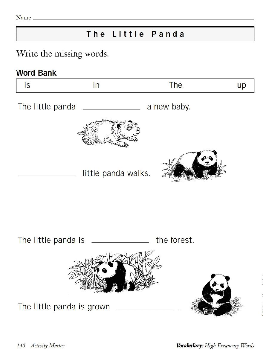 国家地理少儿百科入门级Emergent14 the little panda 教学指导.pdf,第3页预览