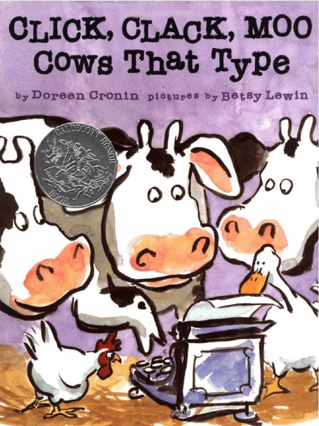 世界TOP50初级启蒙绘本Click,Clack,Moo Crows That Type.pdf,第1页预览