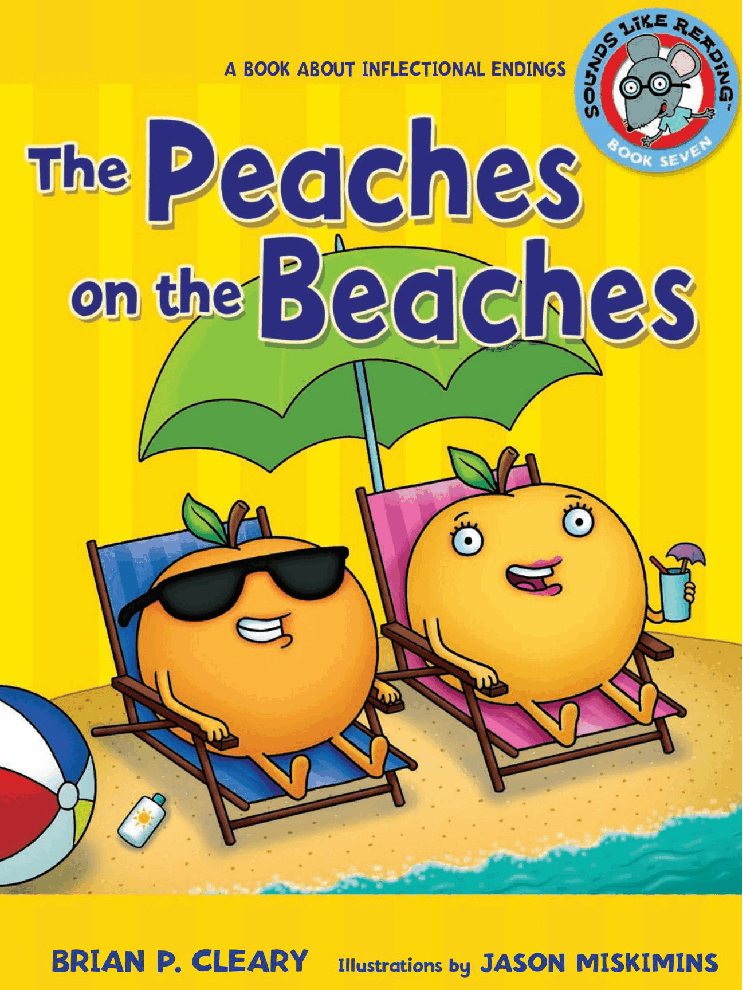高清彩绘英文原版绘本The Peaches on the Beaches.pdf,第1页预览