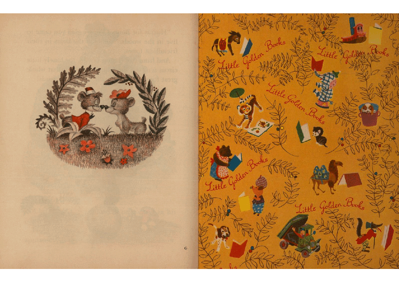 名家精选英语绘本A Little Golden Book D009 - Walt Disney's Bongo (1948) (goldengems).pdf,第4页预览