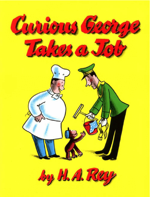 好奇的乔治英文绘本系列Curious George Takes a Job.pdf,第1页预览